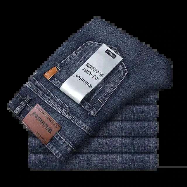 Men's Classic Smart Blue Stretch Jeans
