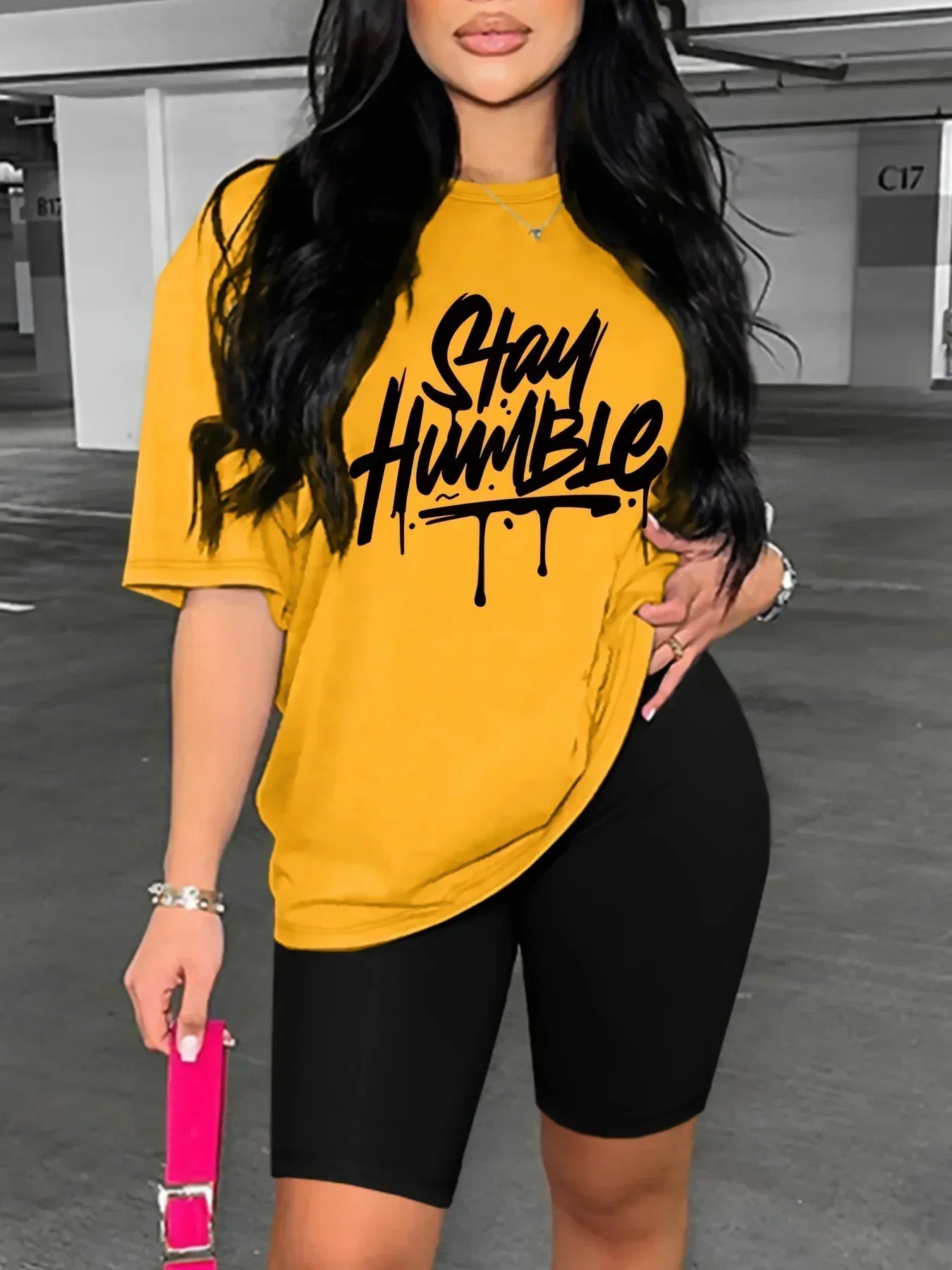 Summer Women's Casual Letter Print T-Shirt