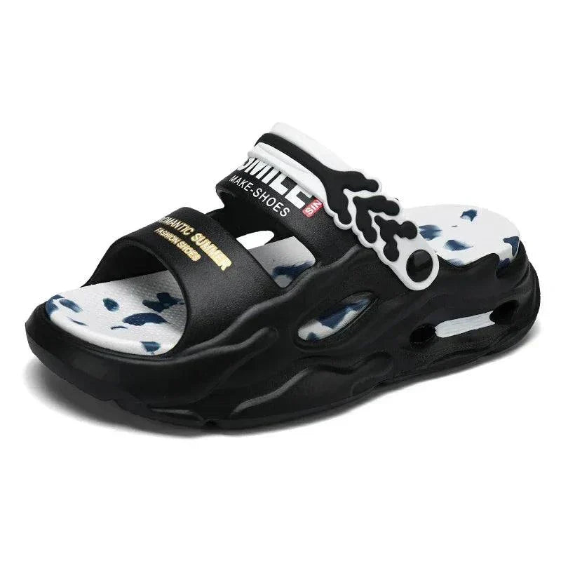 2025 Men's Thick Bottom Cloud Slippers