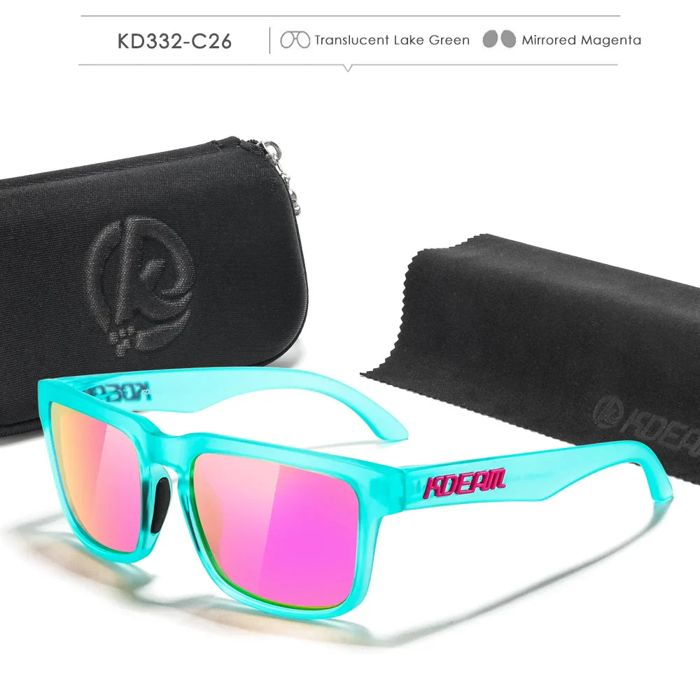 KDEAM Photochromic Polarized Sunglasses