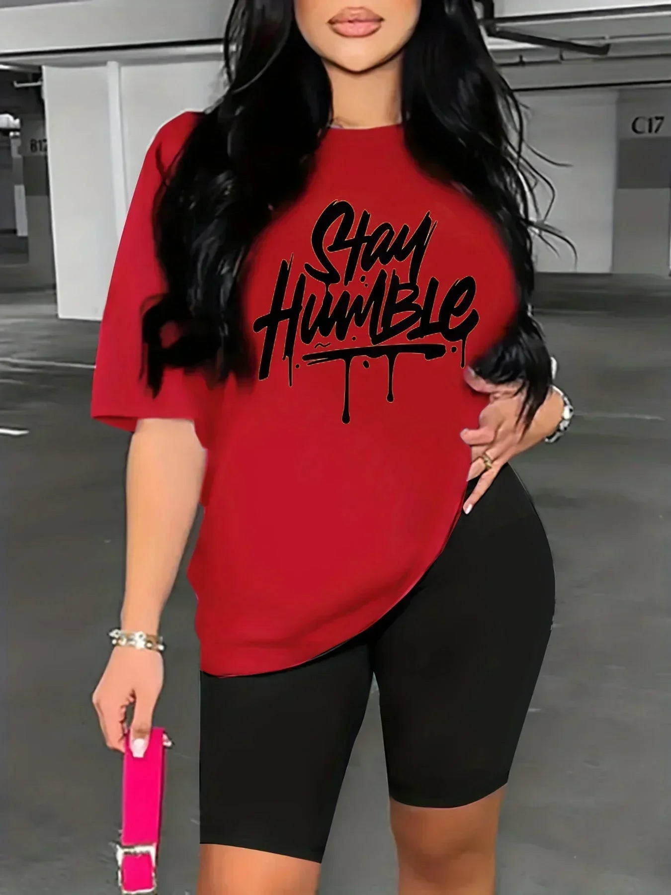 Summer Women's Casual Letter Print T-Shirt