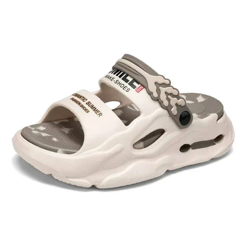 2025 Men's Thick Bottom Cloud Slippers