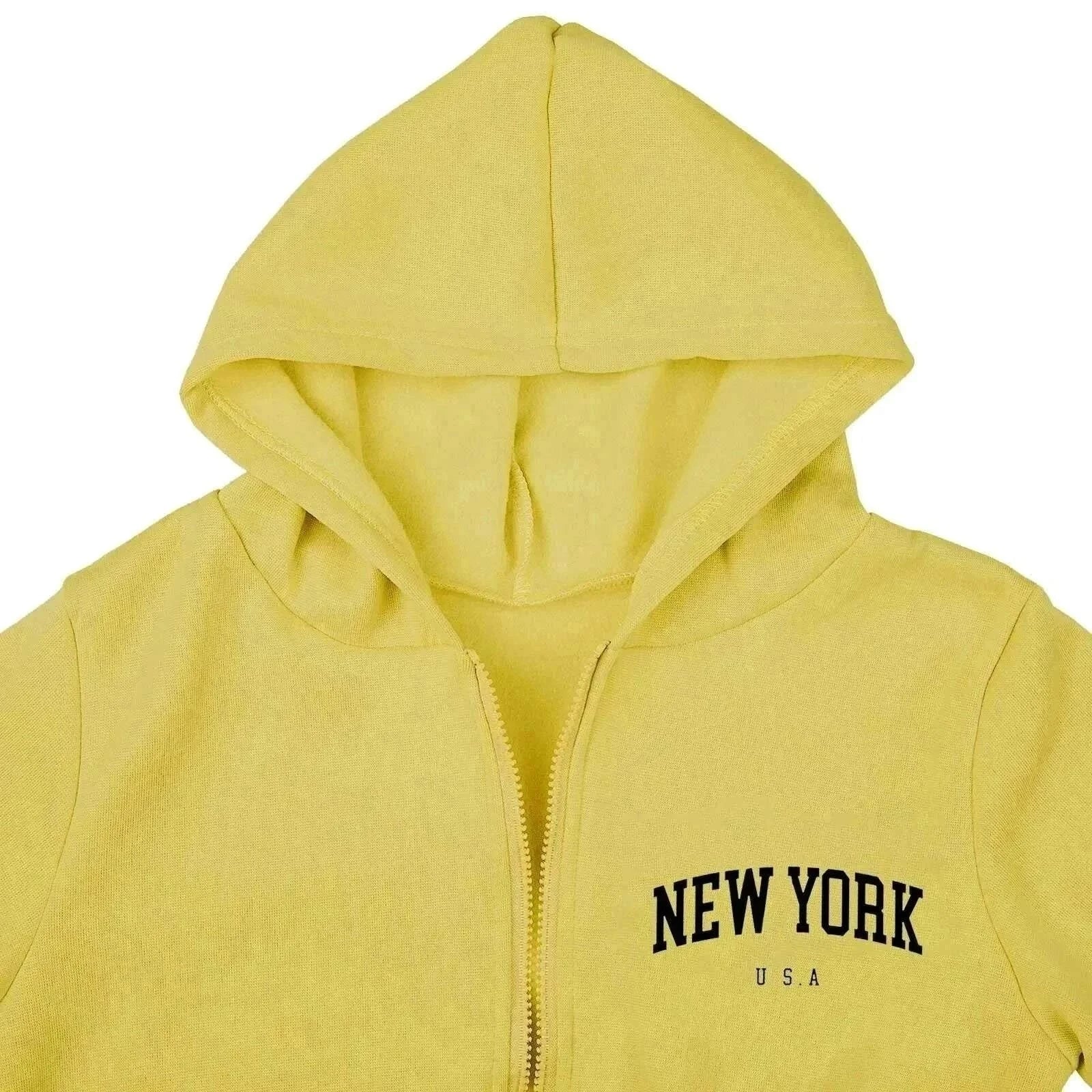 Women's Hooded Velvet Sweatshirt Set - 3-Piece