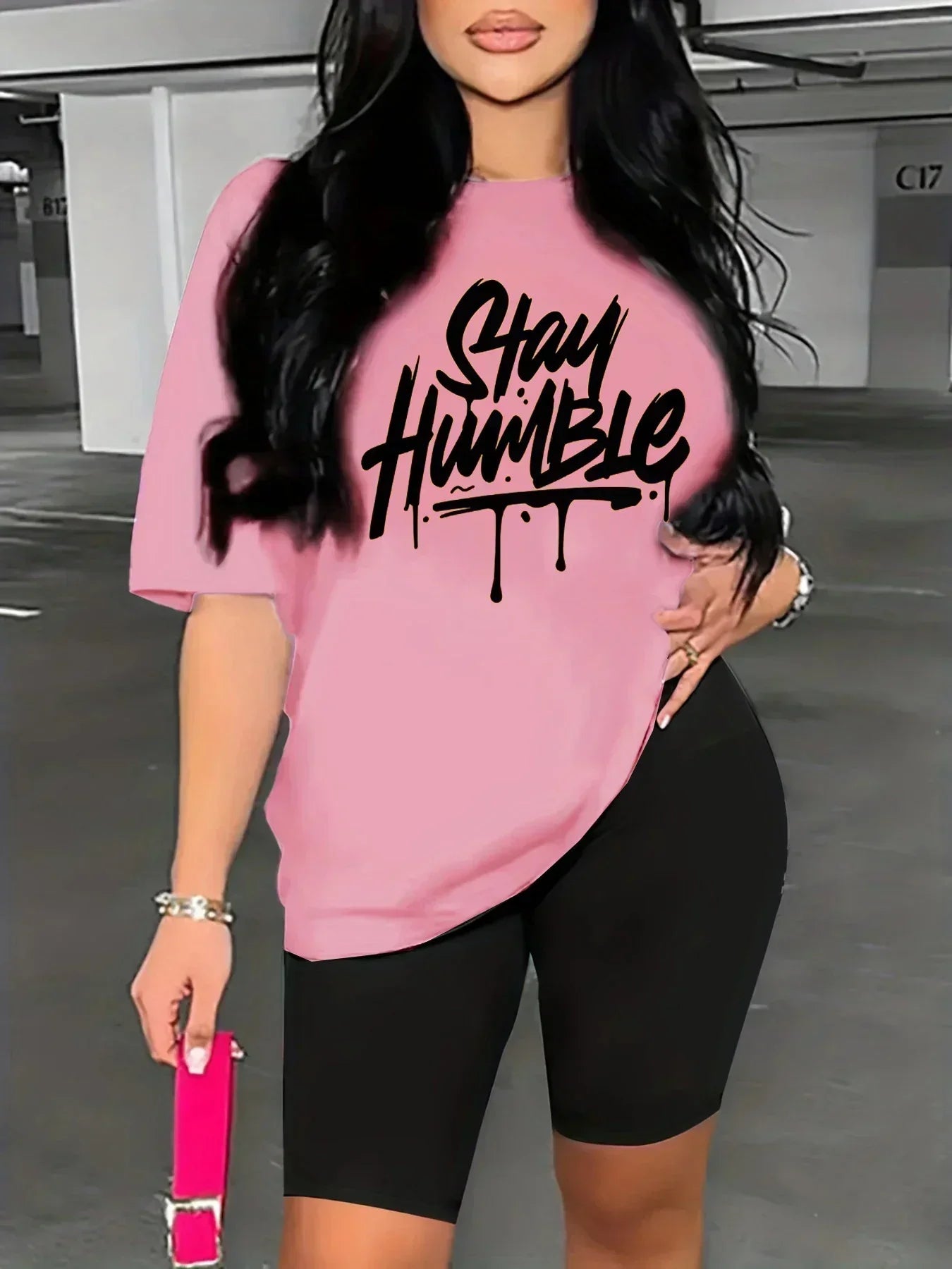Summer Women's Casual Letter Print T-Shirt
